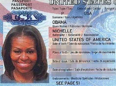 michelle obama leaked photo|Michelle Obama Passport Image Posted Online